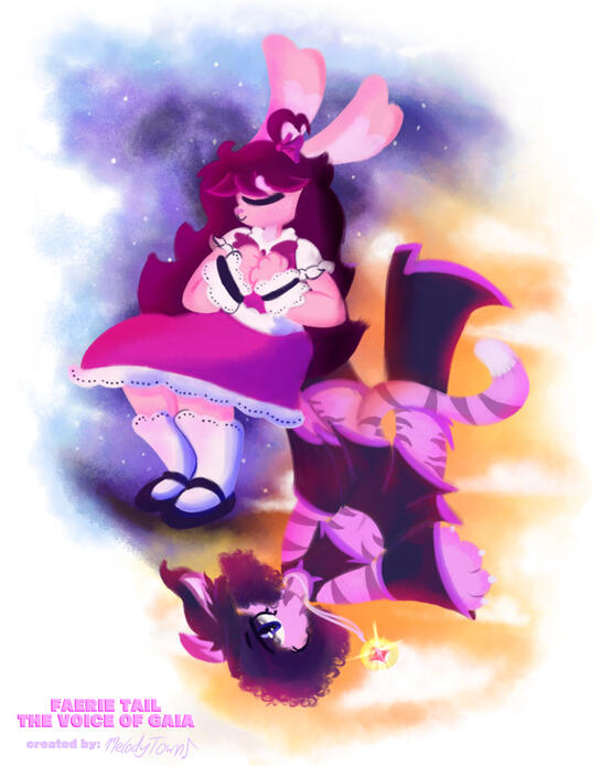another poster for another game i want to make someday: FAERIE TAIL THE VOICE OF GAIA, it has two characters this time!
